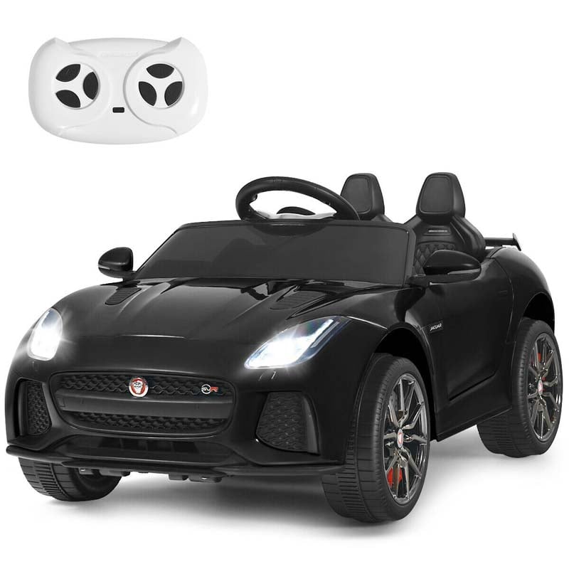 12V Jaguar F-Type SVR Licensed Kids Ride On Car, Battery Powered Riding Toy Car with Remote Control