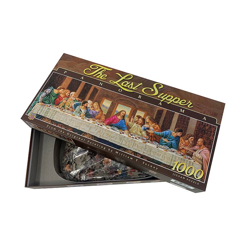 Masterpieces Puzzles The Last Supper 1000-Piece Panorama Puzzle