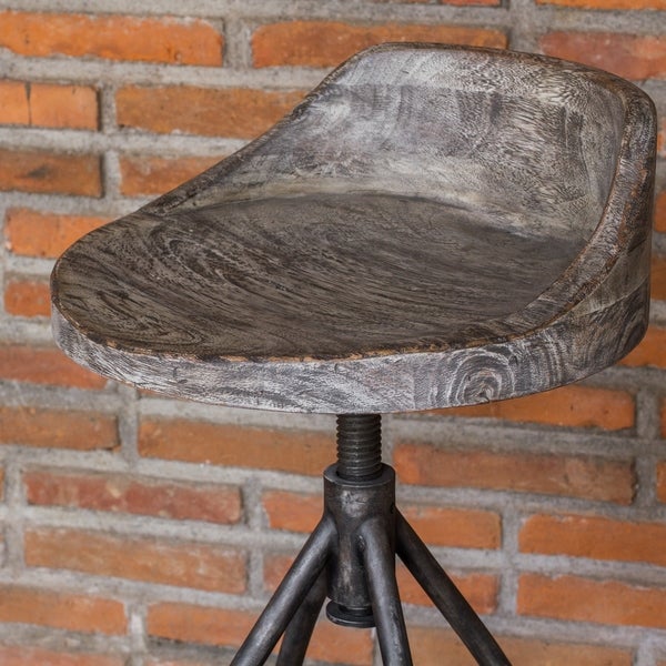 Kairu Wooden Bar Stool