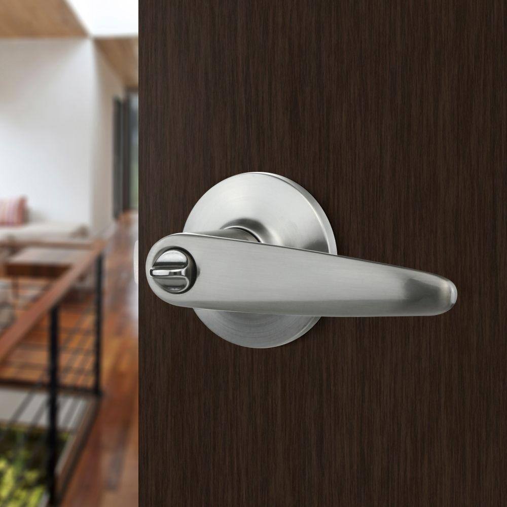 TOLEDO Barcelona Satin Nickel Keyed Entry Door Handle Set CV1900BAUS15