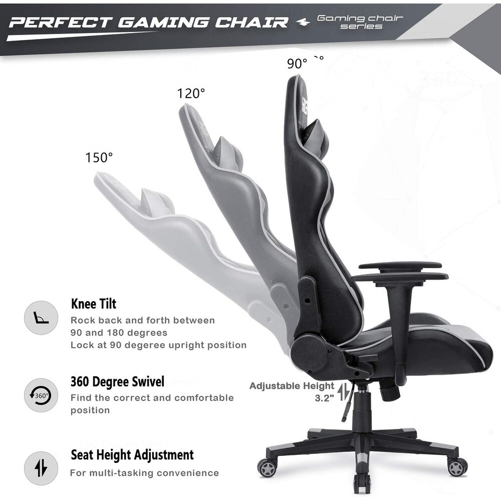 Furniwell Gaming Chair Computer Office Chair Ergonomic Desk Chair