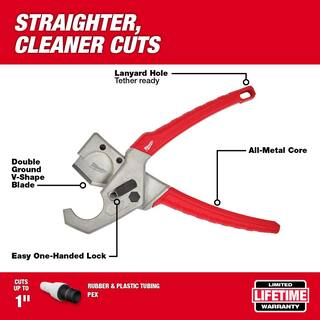 MW 1 in. PEX and Tubing Cutter 48-22-4204