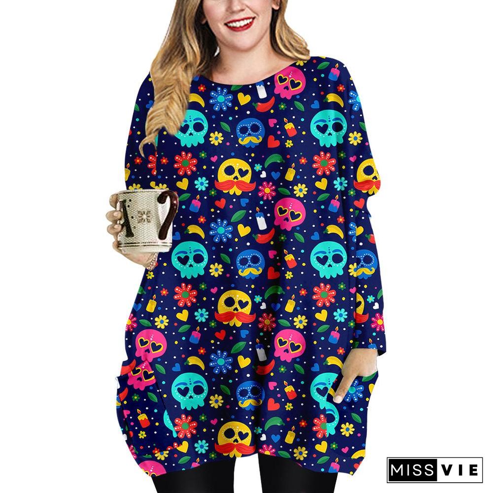 Halloween Series Printed Dress