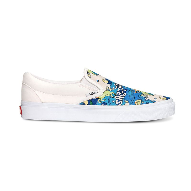 Customs Colorful Zodiac Sagittarius Slip-On