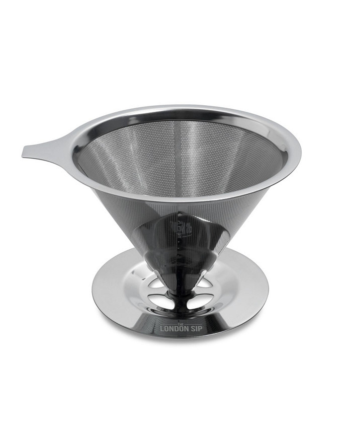 London Sip Stainless Steel Coffee Dripper 1-4 Cup