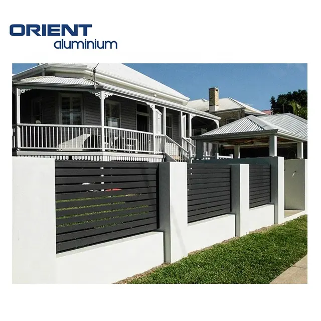 China Professional Garden Supplies Easily Assembled Aluminium Privacy Fence Panels