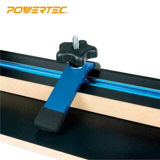 POWERTEC TaperStraight Line Jig for Table Saws with 34 in. Wide by 38 in. Deep Miter Slot 71395