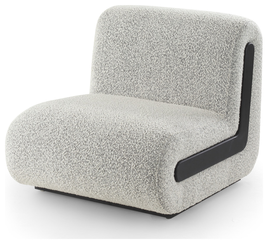 Bouclé Modern Occasional Chair  Liang  ampEimil Bola   Transitional   Armchairs And Accent Chairs   by Oroa   Distinctive Furniture  Houzz