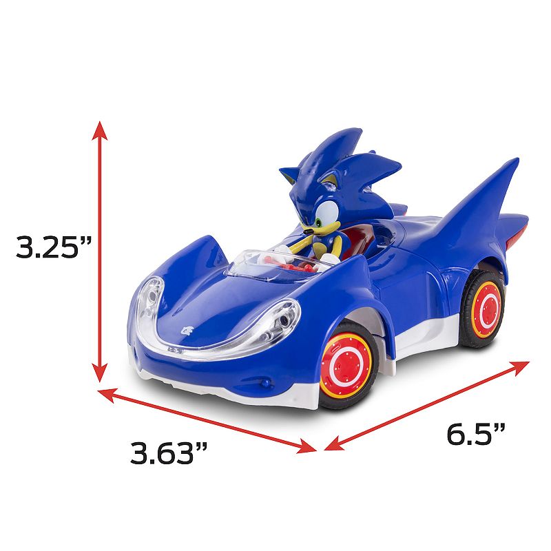 Sonic the Hedgehog NKOK Sonic and Sega All-Stars Racing RC Sonic Remote Controlled Car