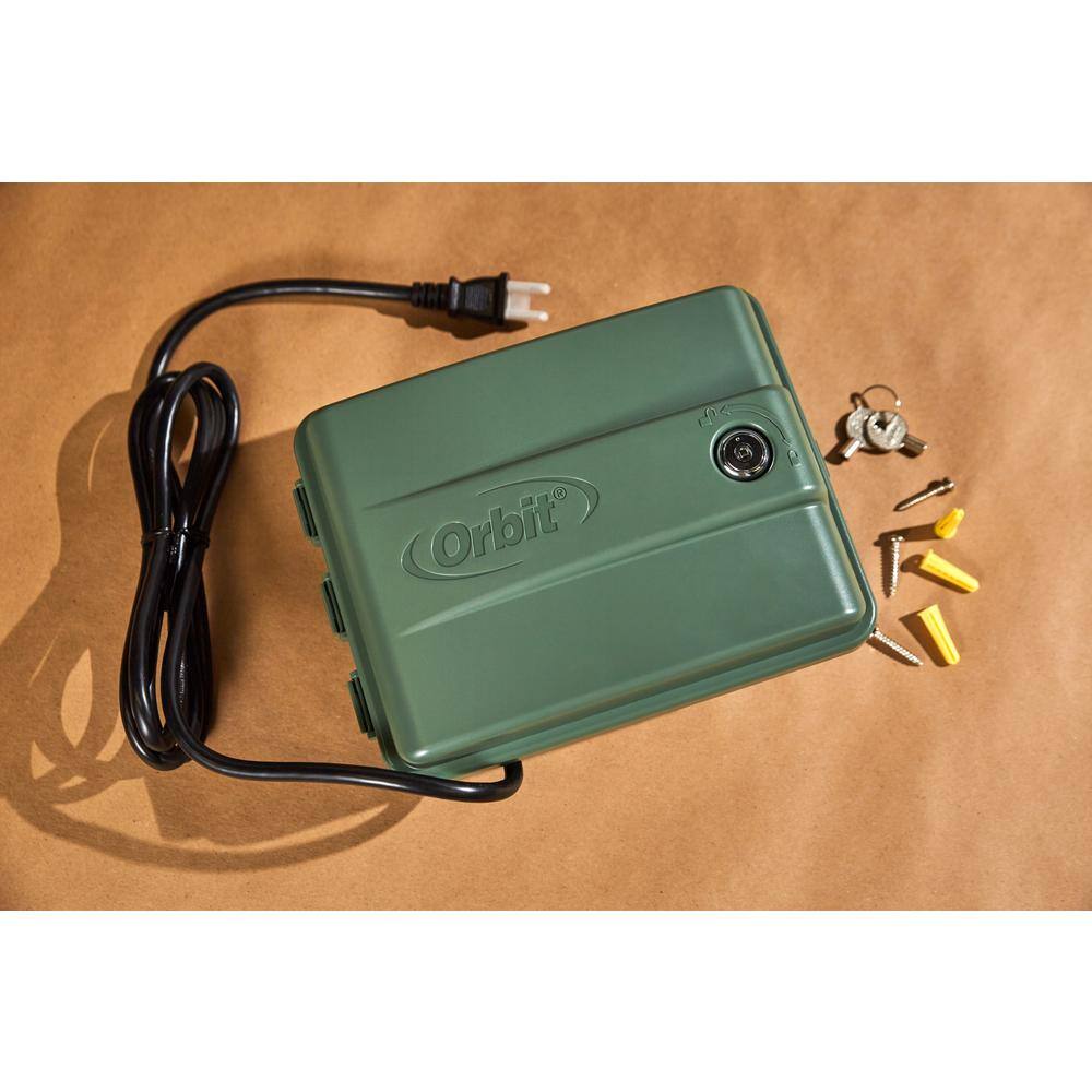 Orbit 4-Station Easy-Set Logic IndoorOutdoor Irrigation Controller 57894