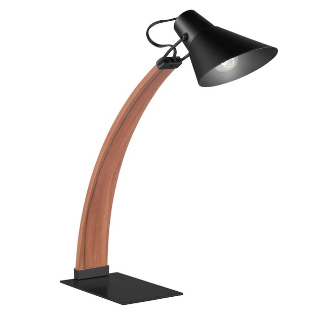 Noah Desk Lamp Wood black Lumisource