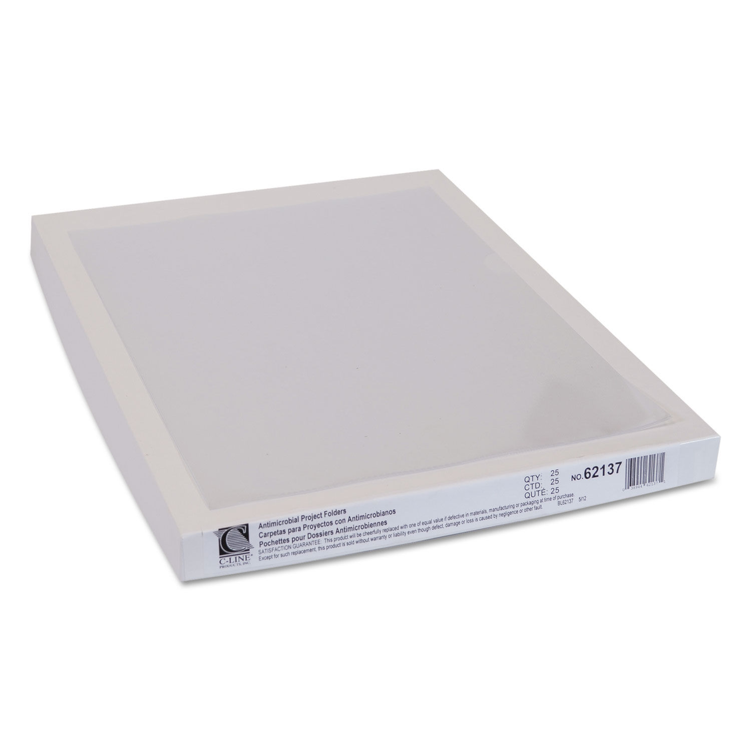 Antimicrobial Protected Poly Project Folders by C-Lineandreg; CLI62137