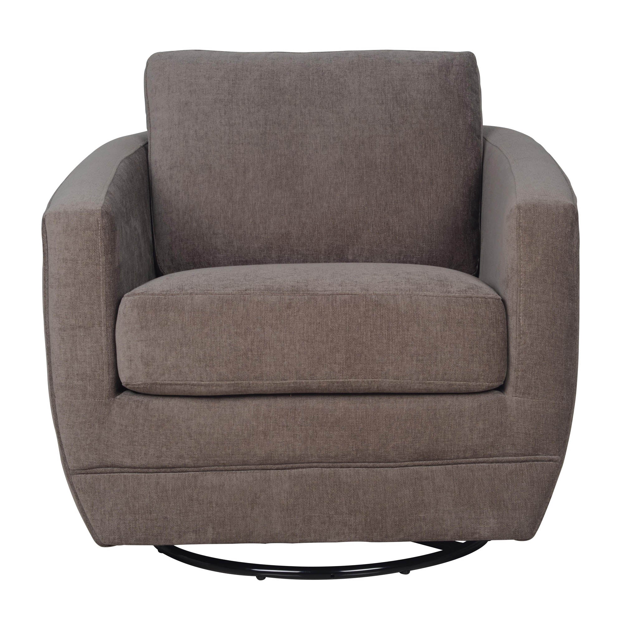 Baltimo Swivel Glider - Pecan Brown