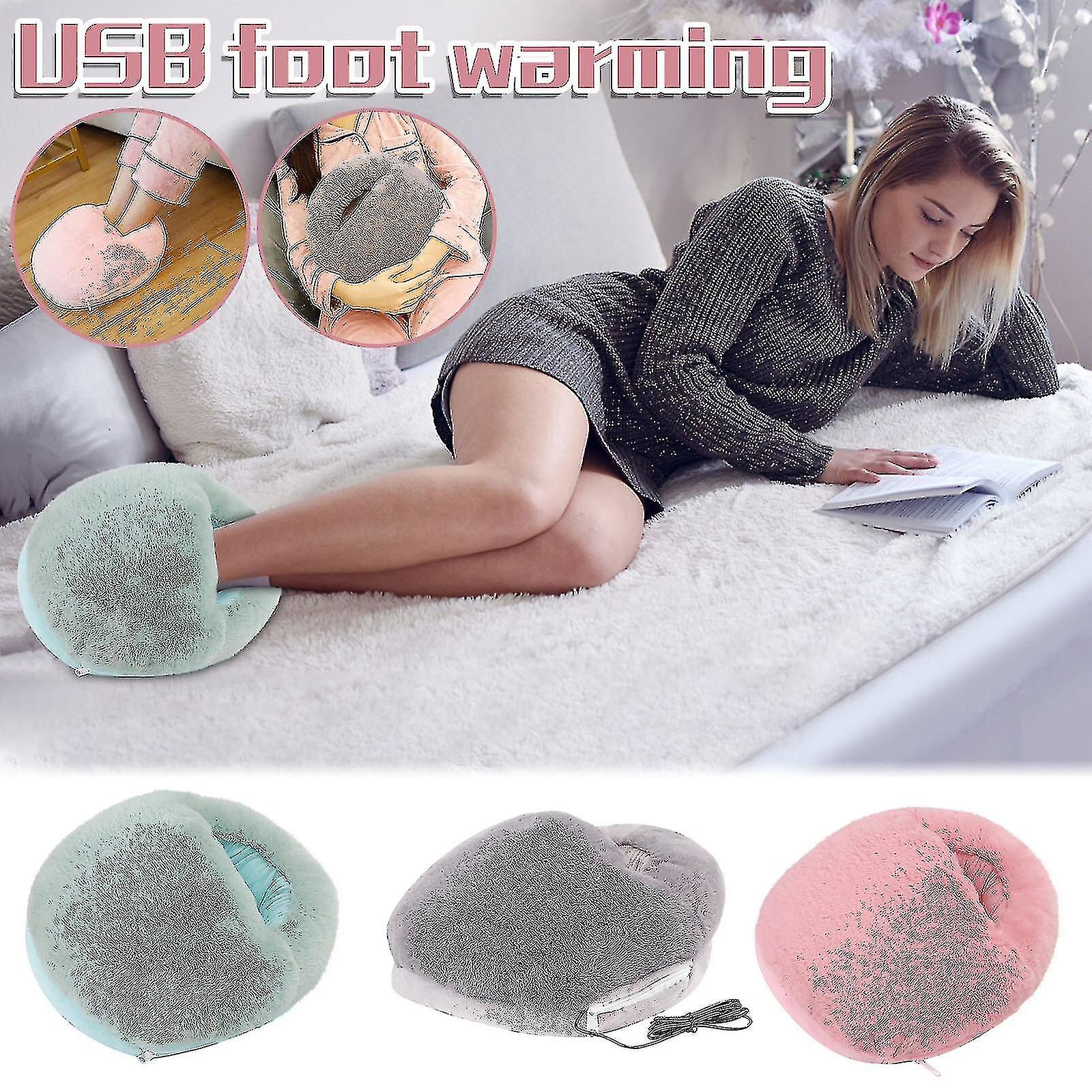 Usb Foot Warming Portable Electric Heating Pad Stove Hand Warmers Heated Warmer Slippers Feet Warmers