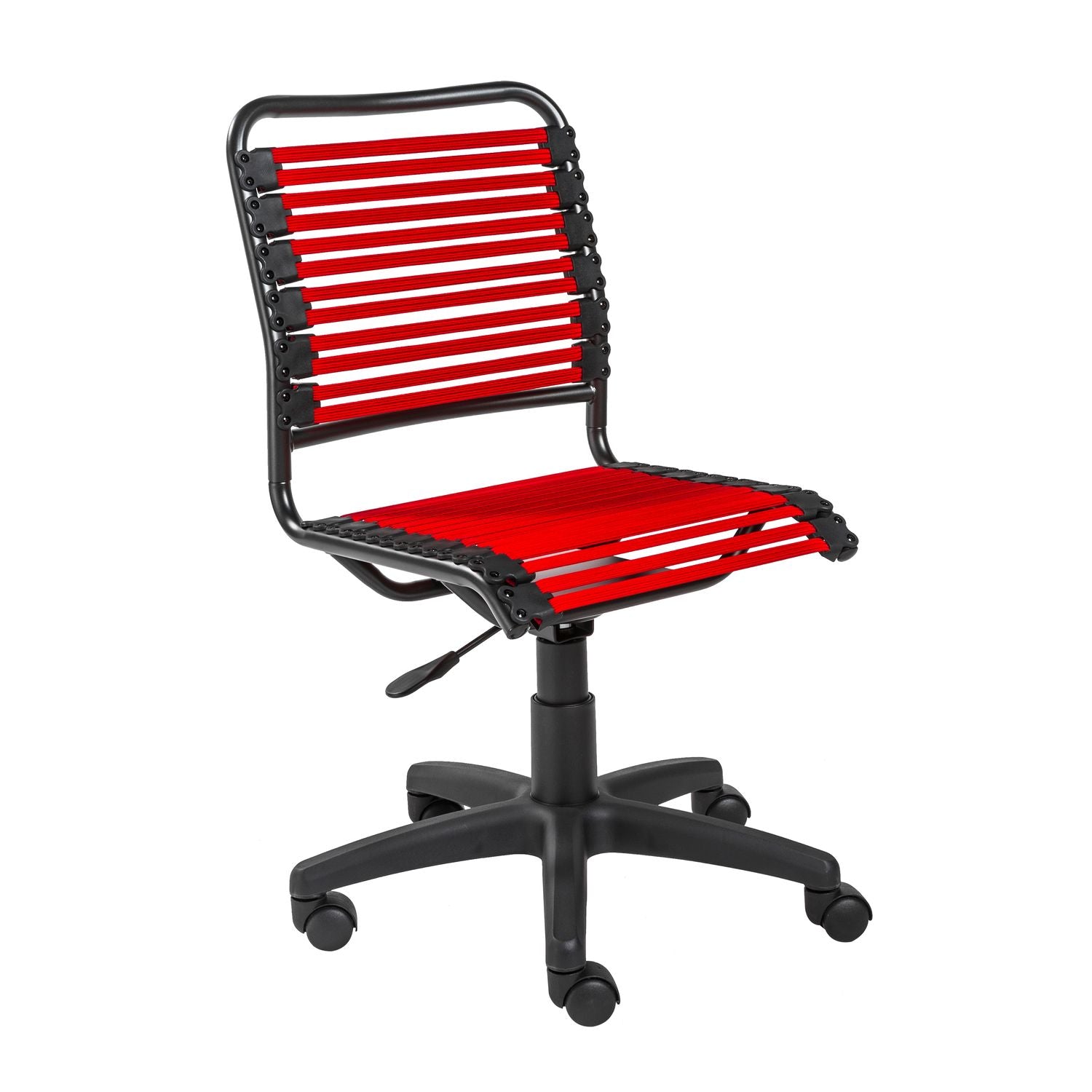 Allison Bungie Flat Low Back Office Chair in Various Colors & Sizes