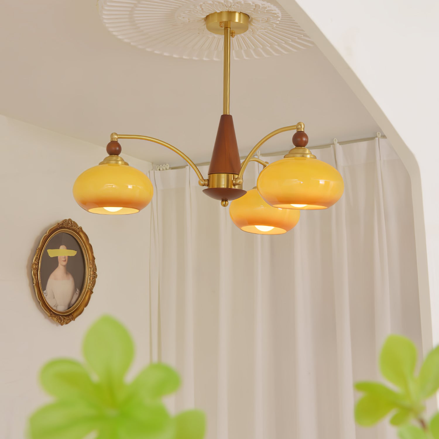 Retro Calliope Chandelier