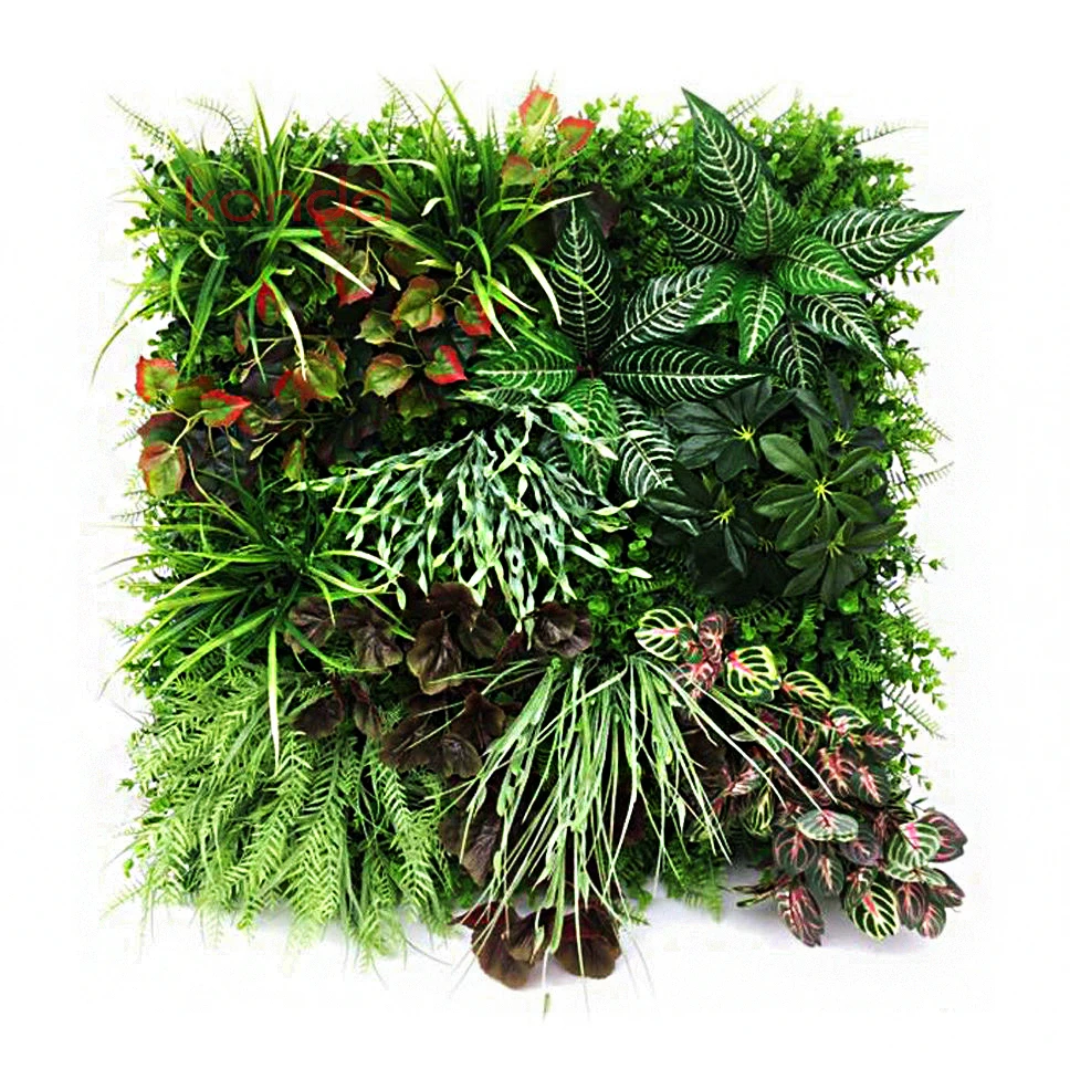 Vertical plants wall artificial grass walls garden supplies plastic vertical green wall panels