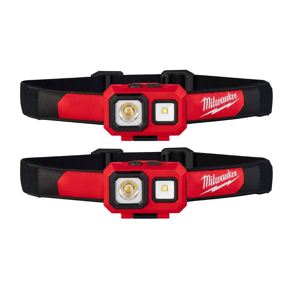 MW 450 Lumens LED SpotFlood Headlamp (2-Pack) 2104P