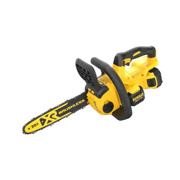 DEWALT DCCS620P1 12 in. 20V MAX Lithium-Ion Cordless Brushless Chainsaw with (1) 5.0Ah Battery and Charger Included