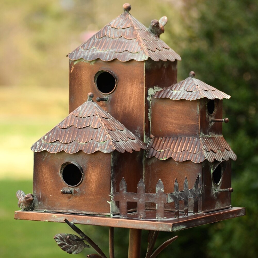 Country Style Iron Birdhouse \