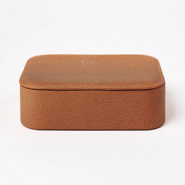 Shagreen Box With Lid Designed With Studio Mcgee