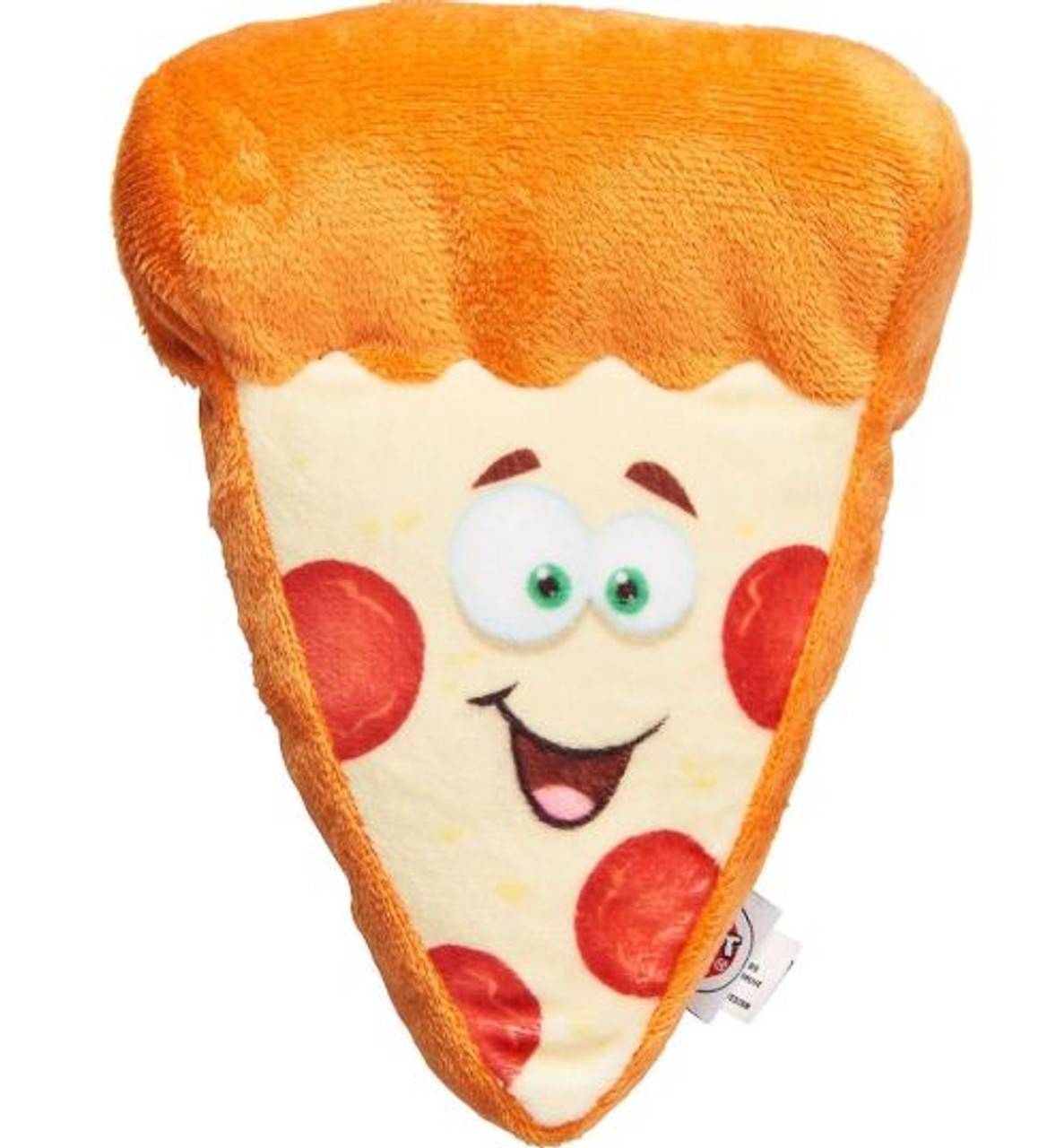 Spot Fun Food Pizza Plush Dog Toy， Medium