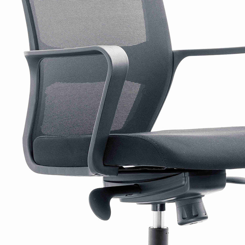 Argo Executive Office Chair with Headrest - Black