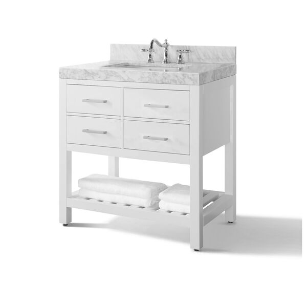 Elizabeth White 36-Inch Vanity Console