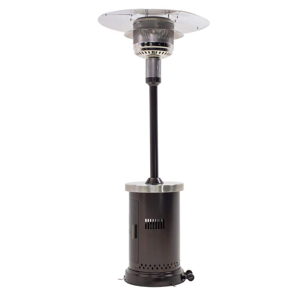 HotShot 60,000 BTU High Efficiency Round Bronze Patio Heater 52356