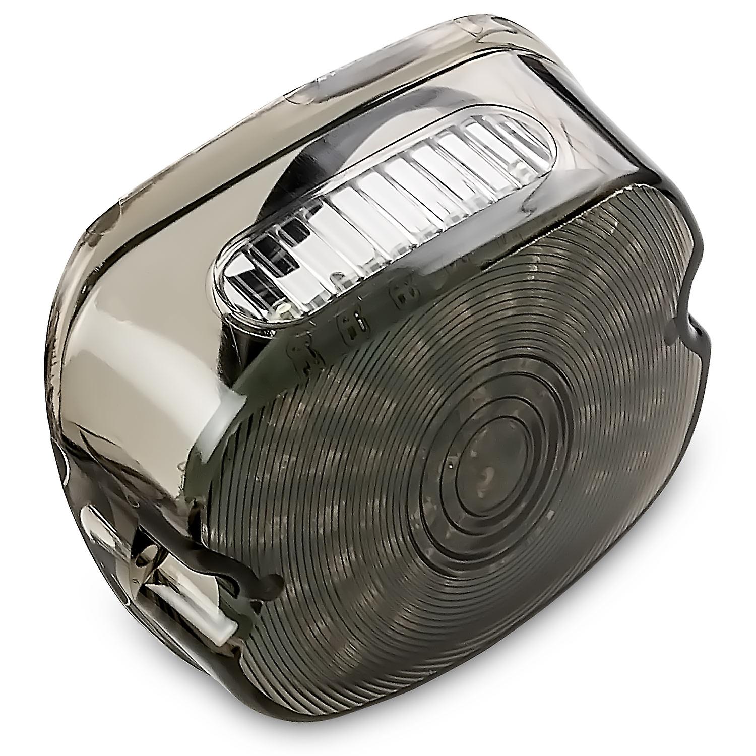 Smoke Integrated LED Taillight w/ Turn Signals Compatible with 2010-2013 Harley Davidson Road Glide Custom - FLTRX