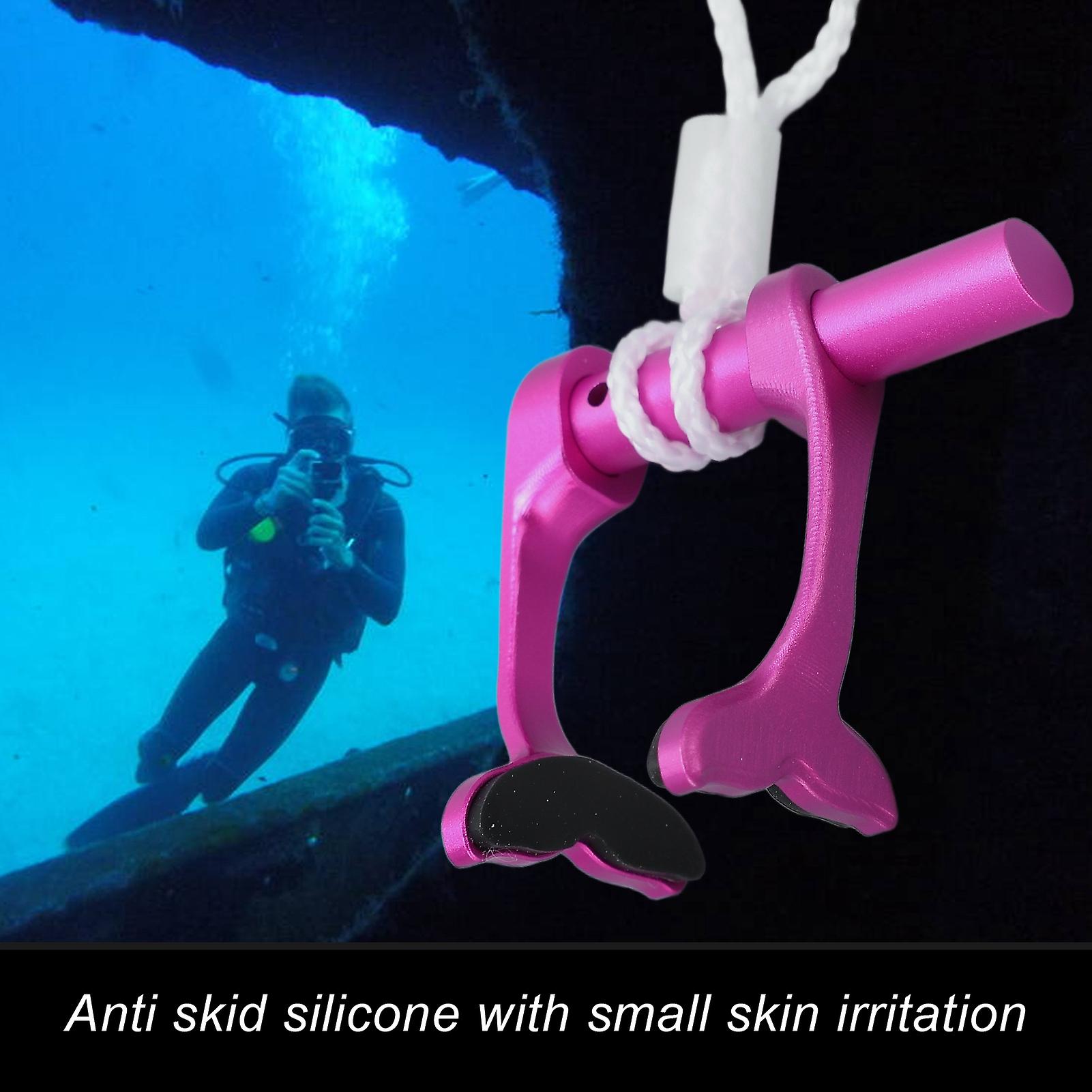 Freediving Nose Clip， Silicone Swimming Nose Plugs With Anti Lost Strap For Diving Beginners Training[purple]