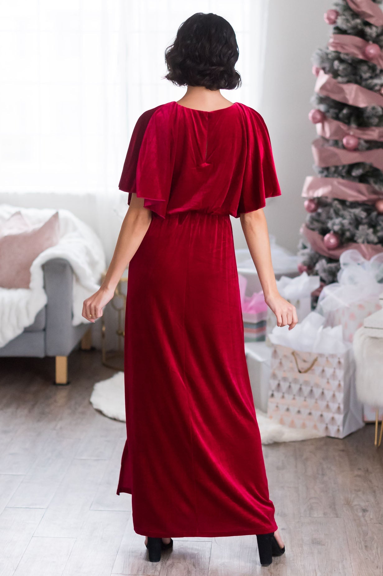 The Joy Evening Out Velvet Gown