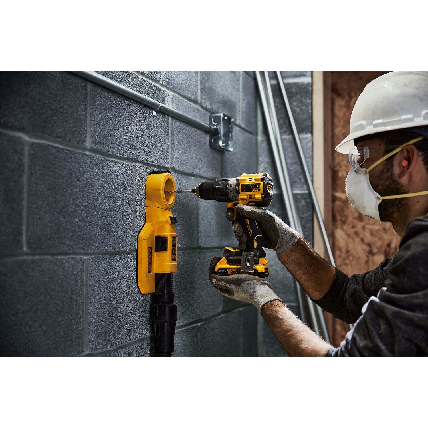 DEWALT DCD805B XR 1/2-in 20-volt Max-Amp Variable Speed Brushless Cordless Hammer Drill