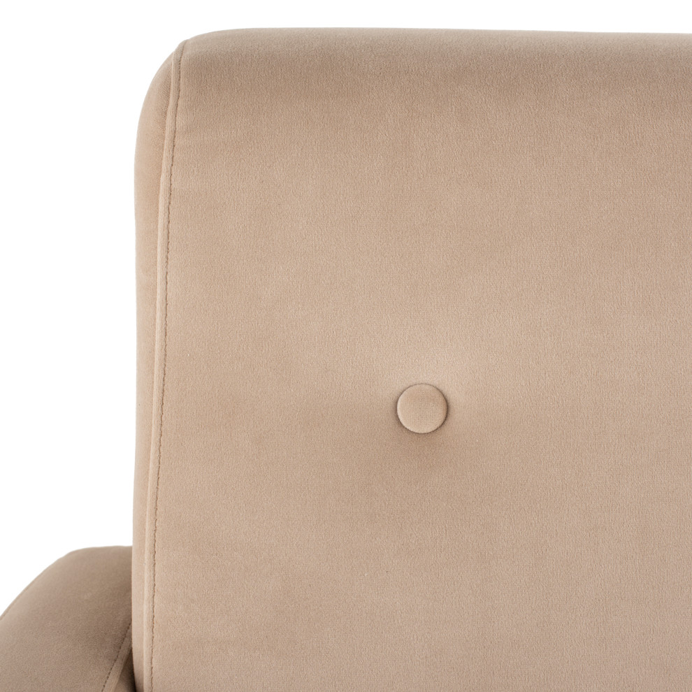 Hugo Nude Occasional Chair   Midcentury   Armchairs And Accent Chairs   by Nuevo  Houzz