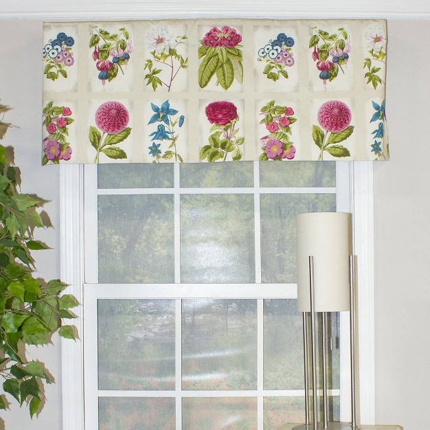 Rod Pocket Valance 50 quot X 18 quot Multicolor By Rlf Home