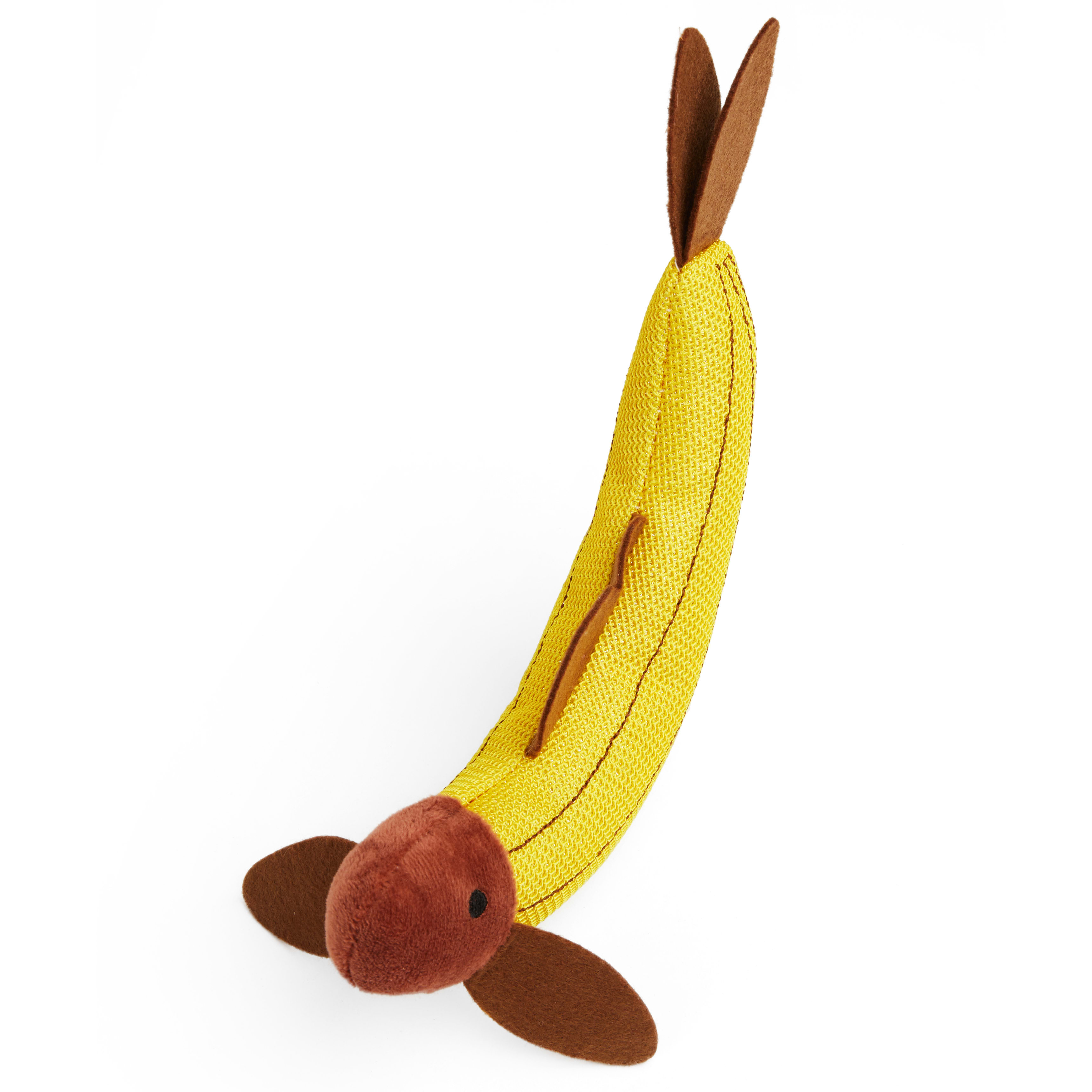 Leaps  Bounds Dental Banana Kicker Cat Toy