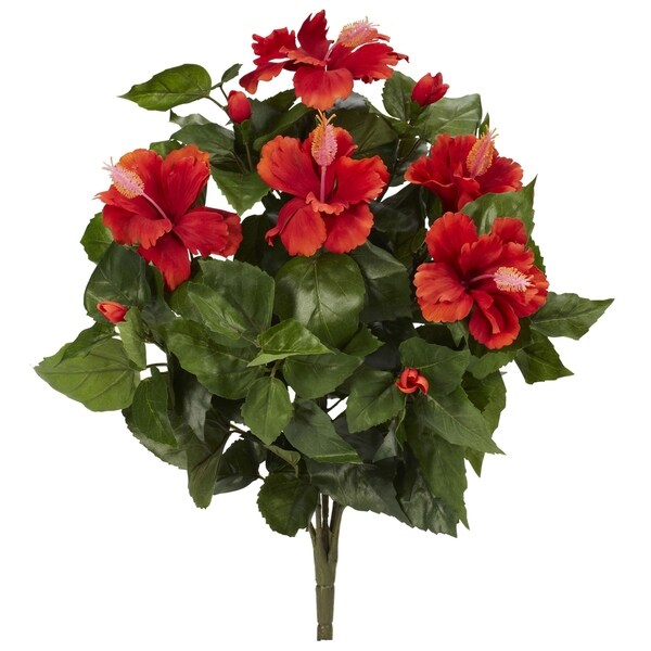 20 Hibiscus Artificial Plant (Set of 4)