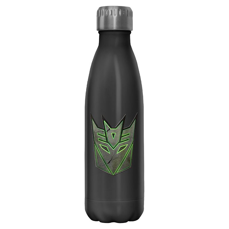 Transformers 7 Decepticons Autobots Emblems 17 oz. Stainless Steel Bottle