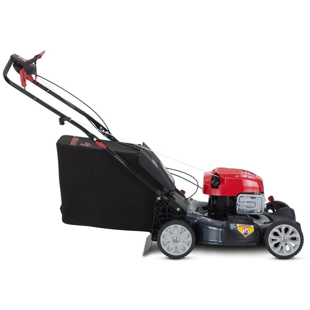 Troy-Bilt XP 21 in. 163 cc Briggs and Stratton ReadyStart Engine 3-in-1 Gas RWD Self Propelled Lawn Mower TB310B XP