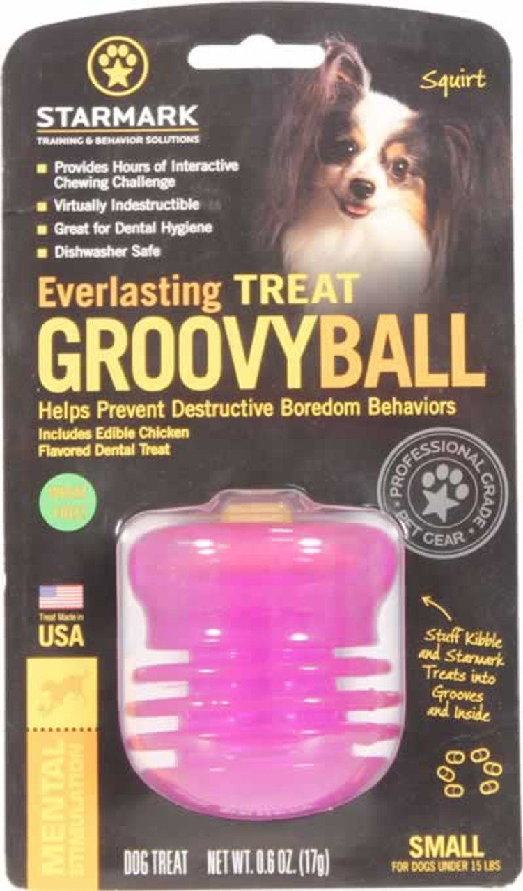 Starmark Everlasting Groovy Ball Dog Toy