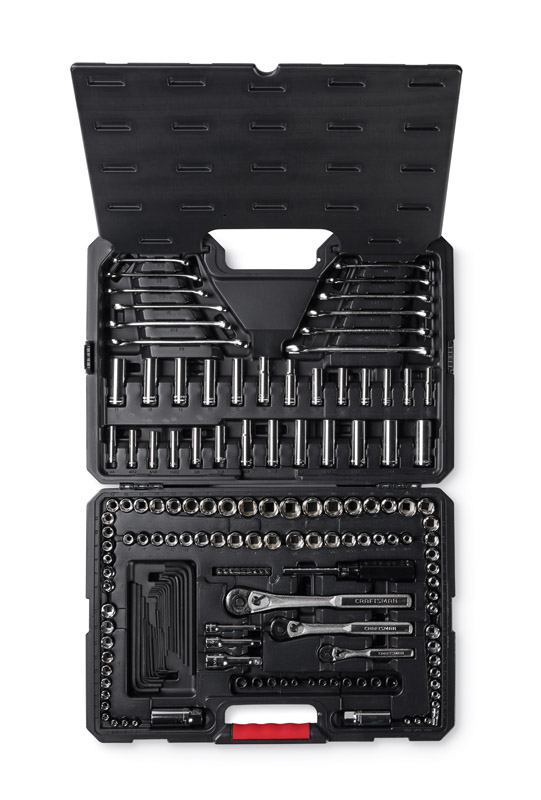 Craftsman 1/4 in. drive SAE 6 Point Mechanic\u0027s Tool Set 168 pc