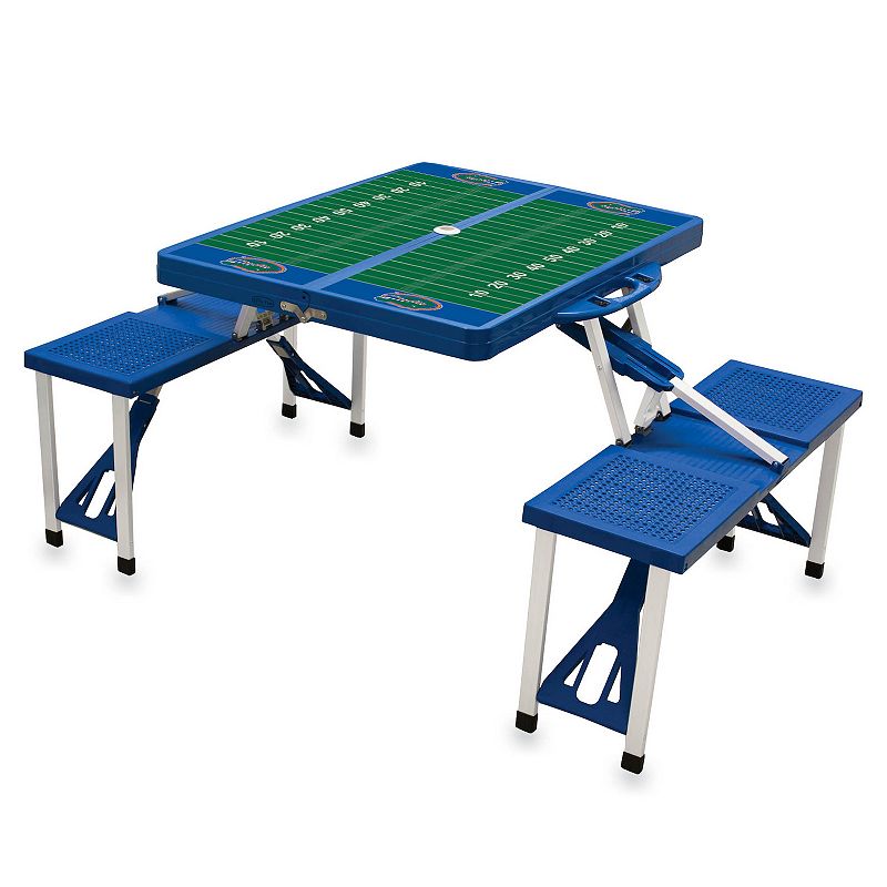 Picnic Time Florida Gators Picnic Table Portable Folding Table with Seats