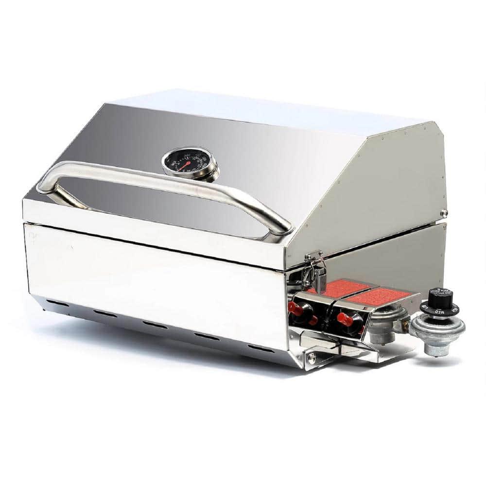 Kuuma Portable Propane Gas 216 Elite Grill in Stainless Steel