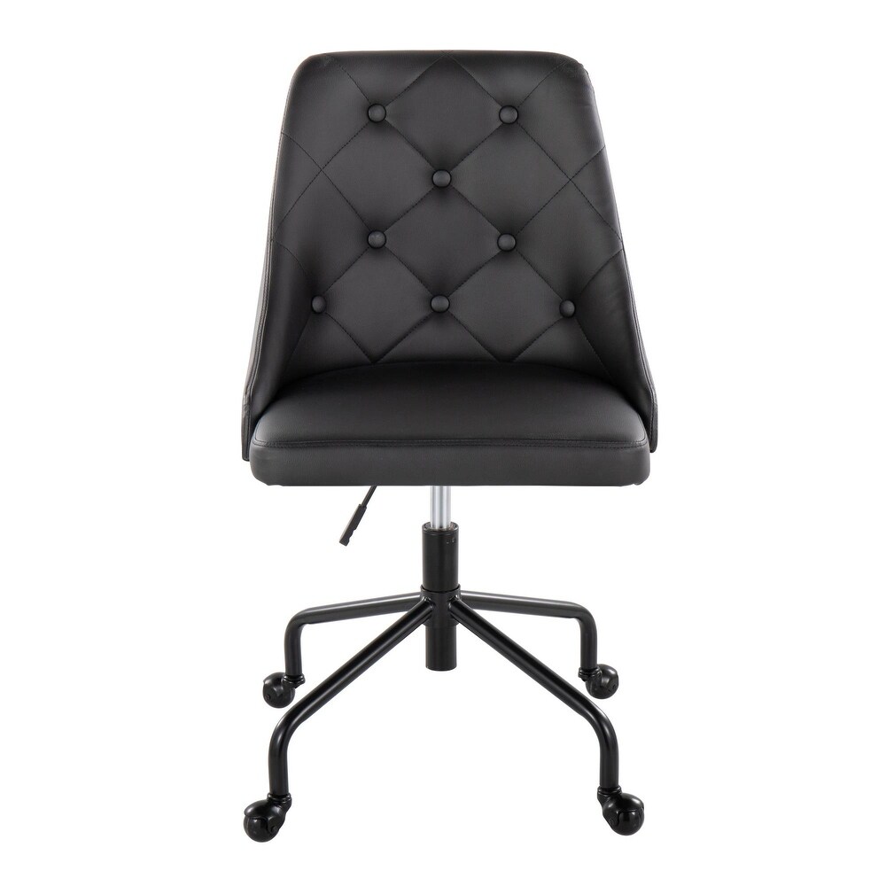 Silver Orchid Ockelbo Adjustable Office Chair with 4 Star Caster Base