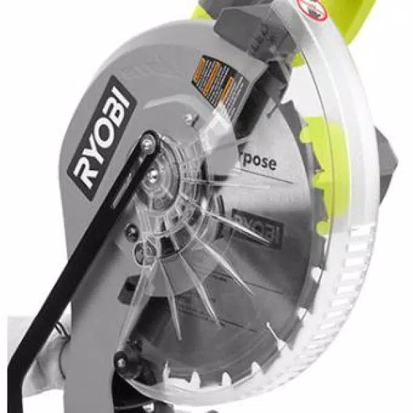 RYOBI 10 in. Compound Miter Saw with LED and#8211; XDC Depot