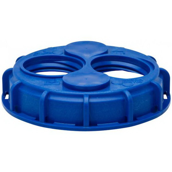 ZeeLine ZE5792   6 Dual Bung IBC Center Cap (Blue...