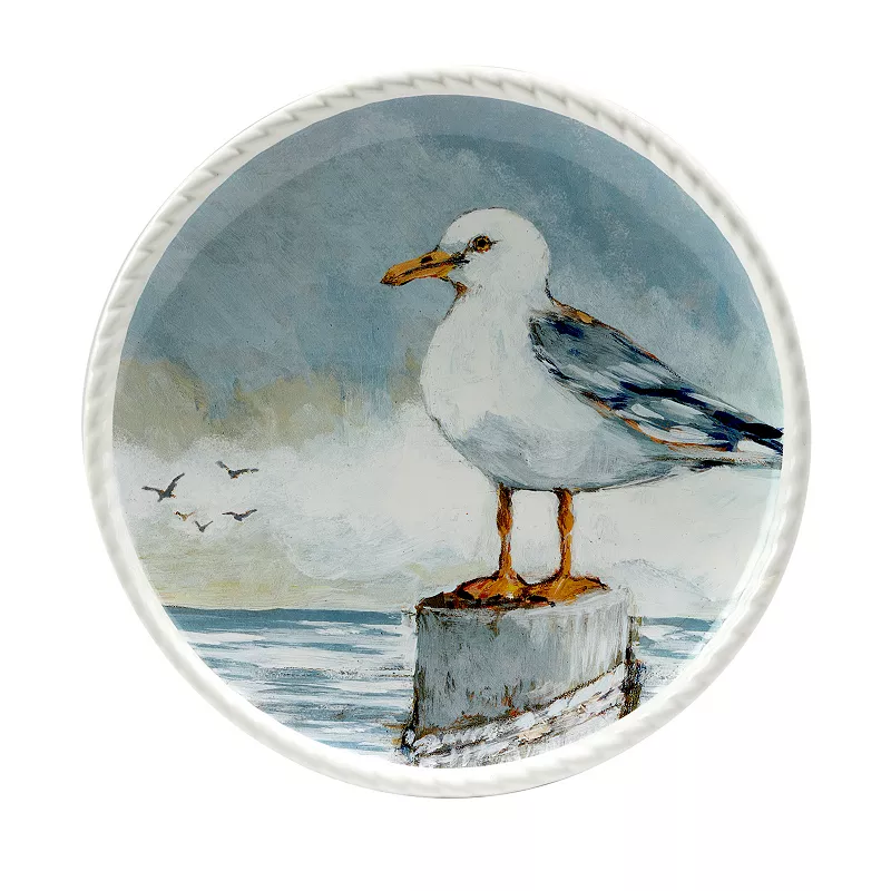 Certified International Shorebirds 4-pc. Salad Plate Set