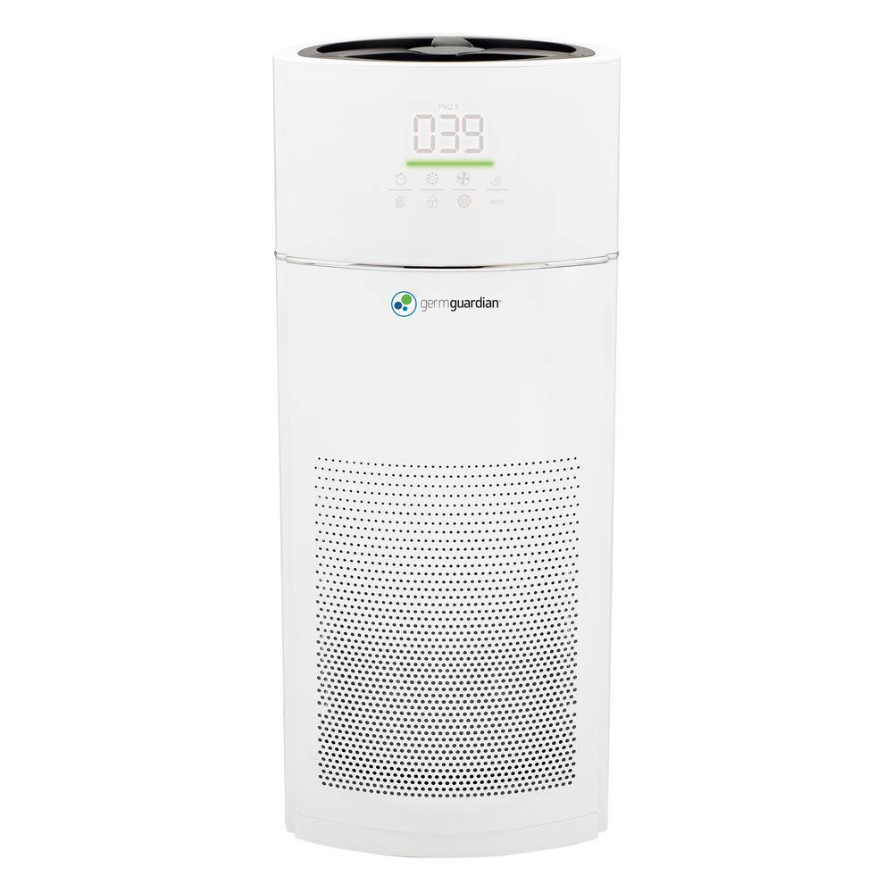 GermGuardian 360 4-in-1 Air Purifier with HEPA Filter for Large Rooms up to 402 Sq. Ft. AC9400W