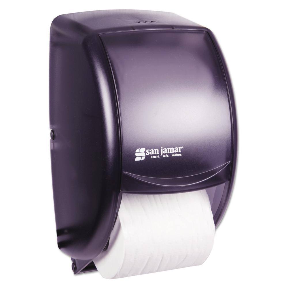 San Jamar 2-Roll Toilet Tissue Dispenser SJMR3500TBK