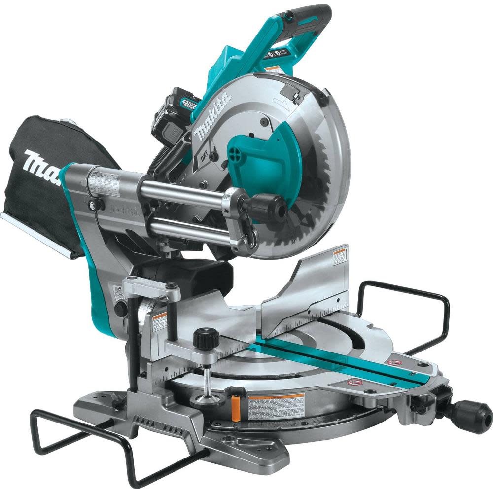 Makita 40V max XGT Dual Bevel Sliding Compound Miter Saw Kit 10 Brushless Cordless AWS Capable ;